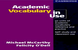 Academic Vocabulary in Use_0521689392