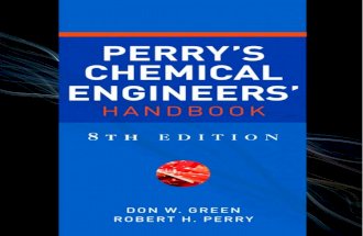 Perry's Chemical Engineers' Handbook, 8th Ed.