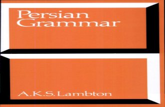 Persian Grammar - Lambton