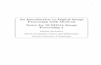 Digital Image Proccesing With Matlab