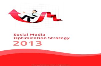 Social Media Optimization & Marketing Strategy 2013