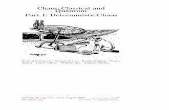 Chaos - Classical and Quantum - P. Civitanovic
