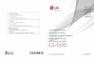 Lg Optmus L5 E610 User Manual