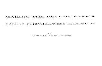 19251798 Making the Best of Basics Family Preparedness Handbook