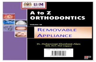 105595185 a to z Orthodontics Vol 10 Removable Orthodontic Appliance