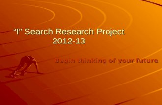 I search presentation 2012 13
