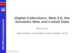 Digital Collections; Web 2.0, the Semantic Web and Linked Data