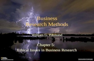 Research Methods William G. Zikmund, Ch05