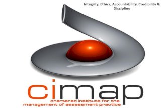 Presentation CIMAP 2012