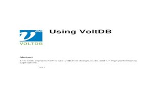 Using Volt Db