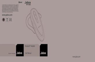 Jabra-BT150 manual