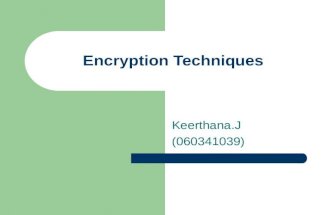 Encryption Technique
