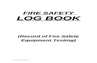 Doc Fire Safety Log Book