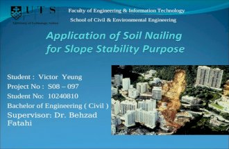 Soil Nail Thesis Presentation