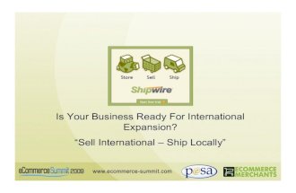 eCommerce Summit Atlanta Shipwire Sell Globally