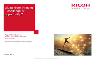 Digital book printing challenge or opportunity