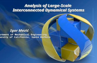 Analysis of Large-Scale Interconnected Dynamical Systems