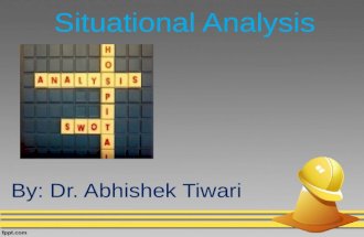 Situational analysis in health care industry