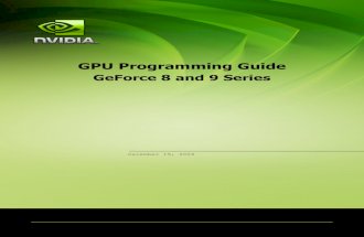GPU Programming Guide G80
