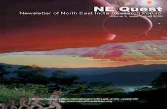 N E Quest Volume 3 Issue 1 April 2009