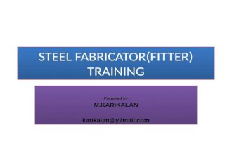 Steel fabricator(fitter) training