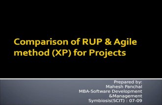 Comparison of Rup Agile Method Xp for Projects 1233945450496334 2