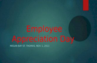 Employee appreciation day 2013