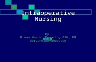 Intraoperative Nursing