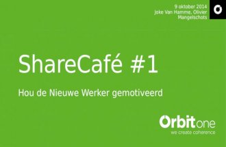 ShareCafé 1: Hou de Nieuwe Werker gemotiveerd
