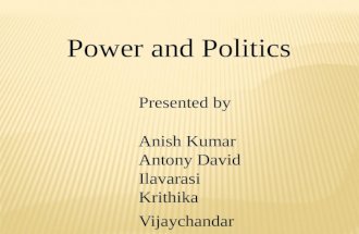 Presentation for Power and Politics