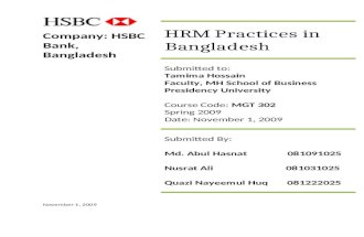 HRM Practices in Bangladesh