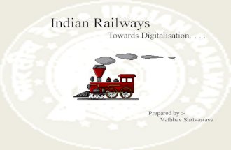 Indian Railways Digitalisation