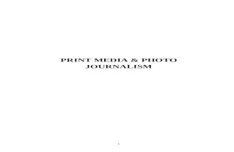 6. Print Media & Photo Journalism