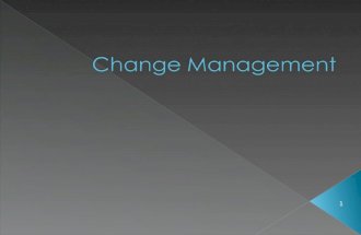 PPT Change Management