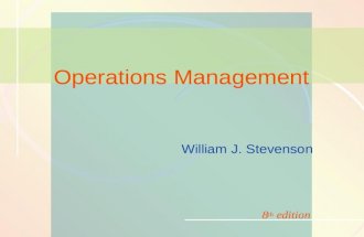 Chap 3 operation management