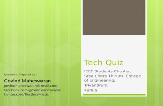 SCT IEEE Quiz 2011