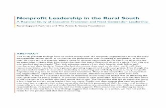 Nonprofit Leadership in the Rural South - Full Report
