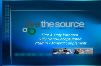 Livethe Source - All Natural Vitamin/Mineral/Herbal Supplement