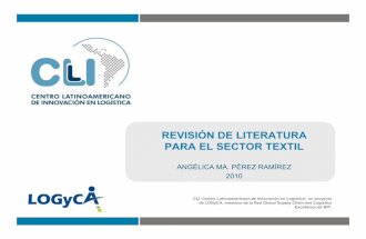 Revisión de literatura para el sector textil