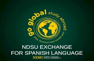 NDSU Exchange: Spanish Language Programs