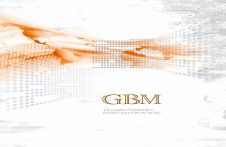 GBM Corporate Brochure