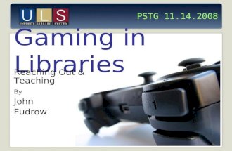 Gaming In Libraries