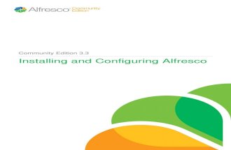 Installing and Configuring Alfresco Community Edition 3 3