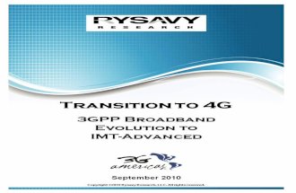 3G Americas  Research HSPA-LTE Advanced