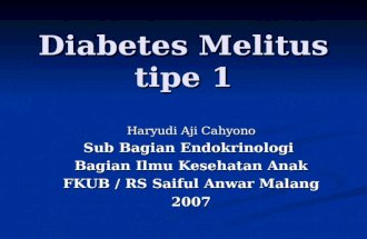 Diabetes Melitus Tipe 1