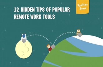 12 Hidden Tips of Popular Remote Work Tools