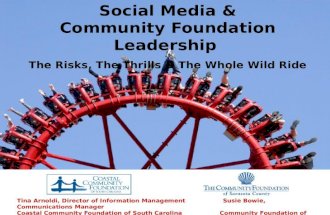 Social Media for Community Foundations
