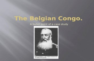 The Belgian Congo