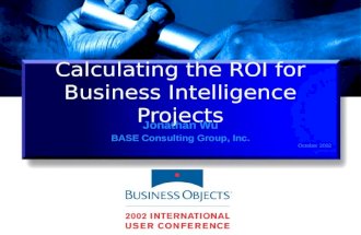 2002-Calculating the ROI for Business Intelligence