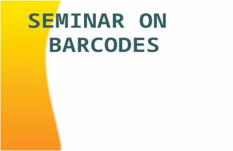 Seminar on Barcodes